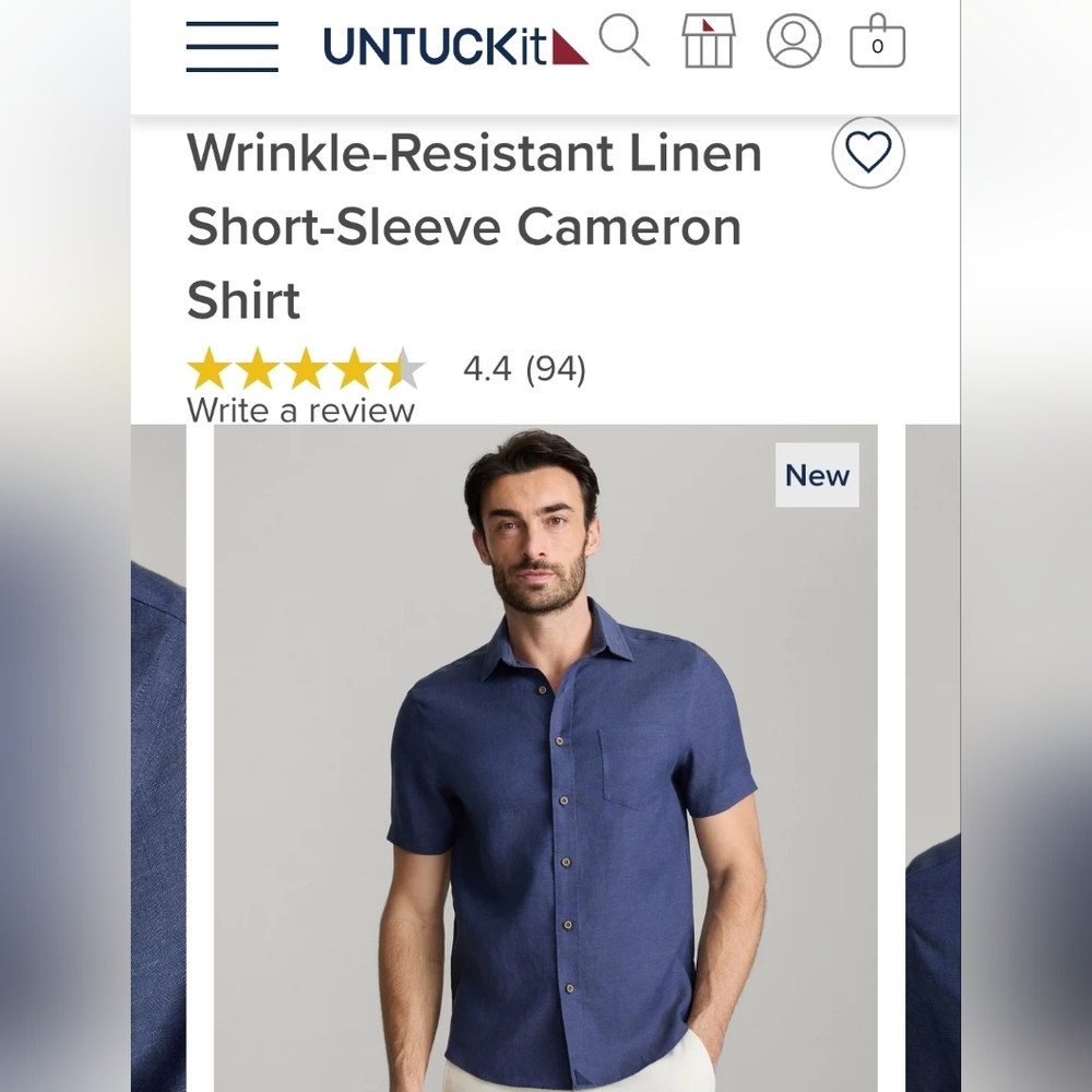 Men's Untuckit Shirt